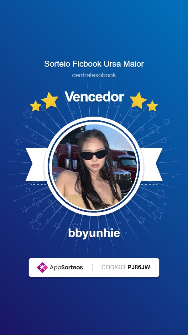 centralexobook's tweet photo. 🎉 RESULTADO 🎉

Parabéns, @bbyunhie!
Você cumpriu todas as regras e ganhou 1 ficbook Ursa Maior + brindes. Te mandaremos uma DM solicitando os seus dados para envio do prêmio, que deverá ser respondida em até 24h ou o sorteio será refeito. https://t.co/xg1UpAtYGI
