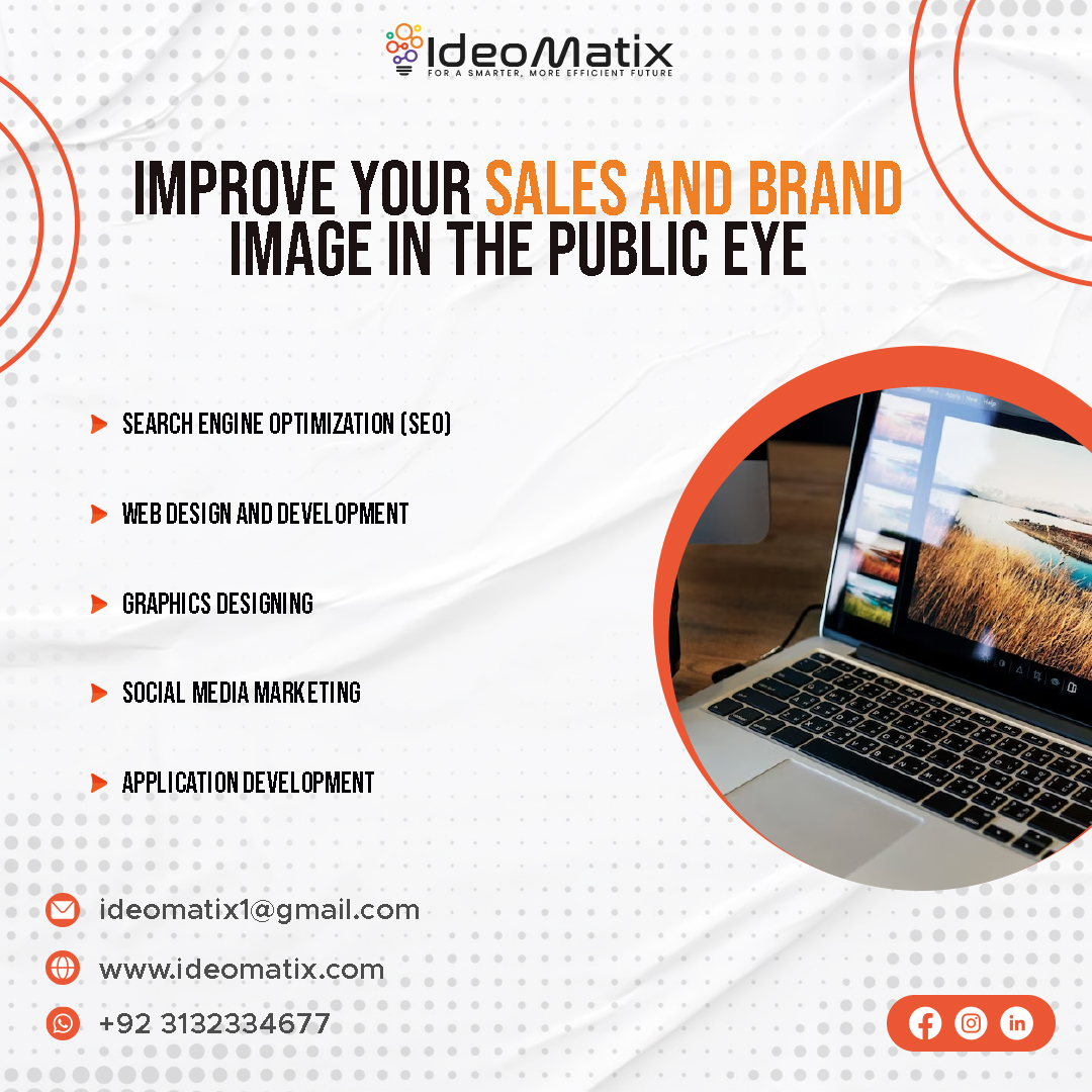 IdeoMatixIT's tweet photo. Ready to take your business to the next level? Ideomatix offers a wide range of services designed to improve your sales and brand image in the public eye. Contact us today to learn more!

#digitalagency #digitalmarketing #marketing #socialmediamarketing #branding #socialmedia https://t.co/H29SMYcMPi