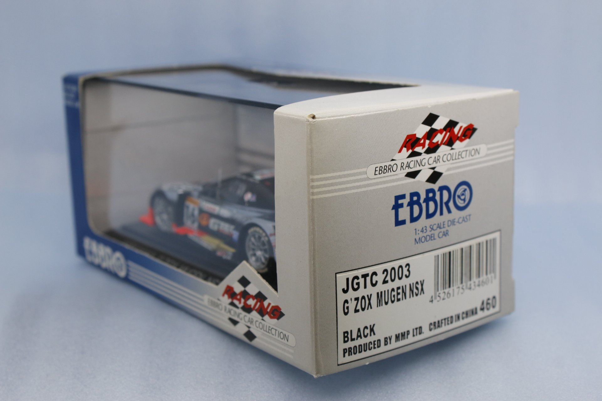 外箱未開封 エブロ 1/43 G'zox無限NSX JGTC 2003