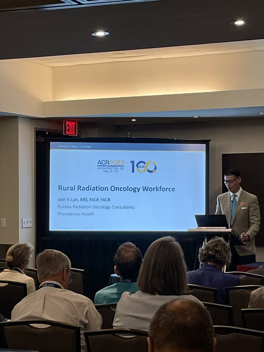 Of the ~5000 radiation oncologists, only 15% practice in rural America.
The need for rad onc’s in rural regions continues to increase. Only 6% of residents accepted positions in non-metropolitan areas.
#ACR2023 #RadOnc  ☢️☢️