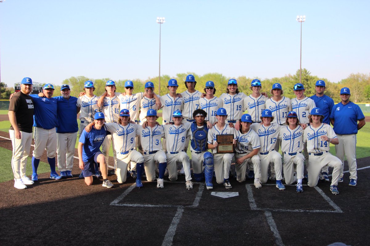 A2 District Champions! 
Carter Mick goes CG with 2H, 1BB, 11Ks