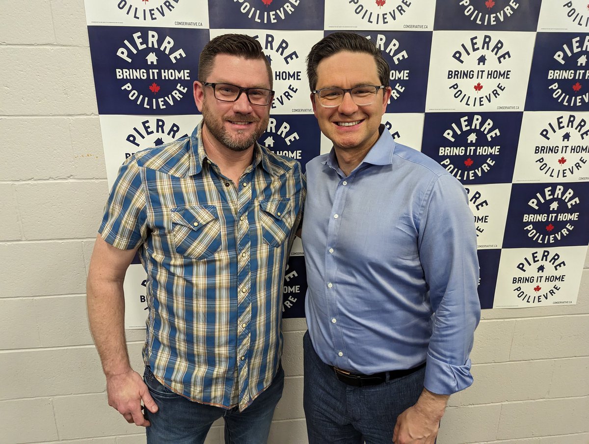 Great afternoon meeting the future Prime Minister of Canada