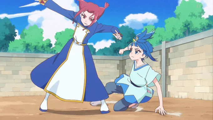 流石スカイピア神拳の達人  #precure