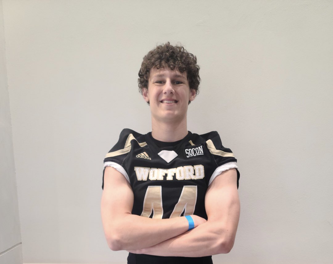 Thank you for an awesome Jr. Day <a href="/Wofford_FB/">Wofford Football</a> looking forward to seeing you guys in June <a href="/Coach_romero18/">Dane Romero</a> @CoachJJWFHS