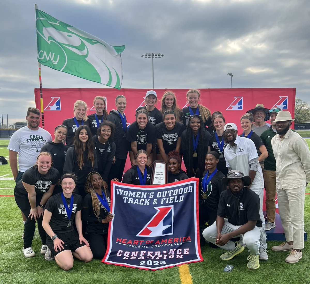 🚨🚨🚨🚨🚨🚨🚨🚨🚨
2023 Outdoor Conference Champs
#ComeEarnYourWings