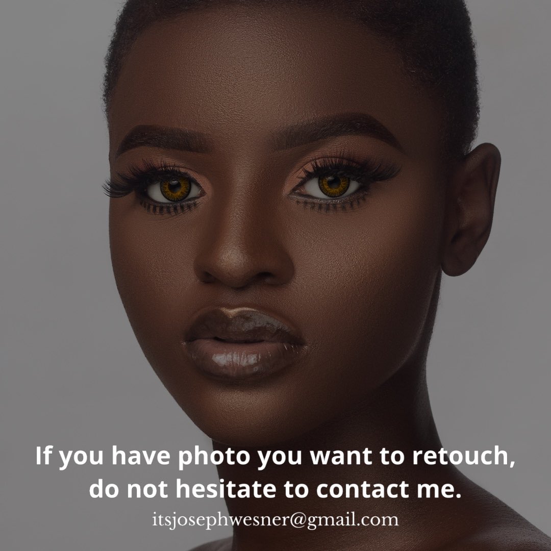 If you are a photographer or model you don’t have time to retouch your photos, no worries just contact me, cause actually i offer retouching services.
email itsjosephwesner@gmail.com #retouching #retouchingservices #retouchingartist #highendretouching #beautyretouching