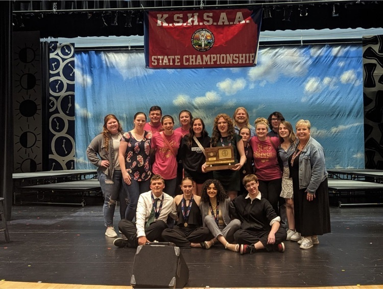 Huge congrats to Dawg Forensics. 3rd place team finish at state today. Go Dawgs!!!