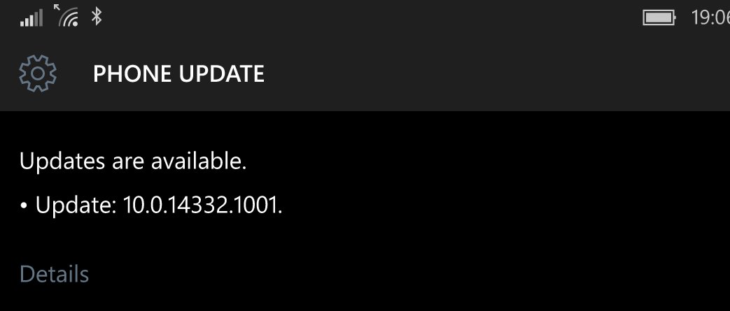 On this day 2016 10.0.4332 #WindowsPhone