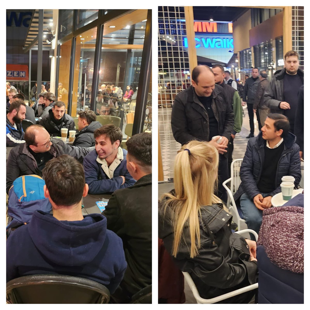 🕜01:00

Genç arkadaşlarımla günü tamamladık. Masalarda bugünün gündemi #GreenCard…

#Sanasöz Beyin göçü veren değil beyin göçü alan bir ülke olmak için geliyoruz.