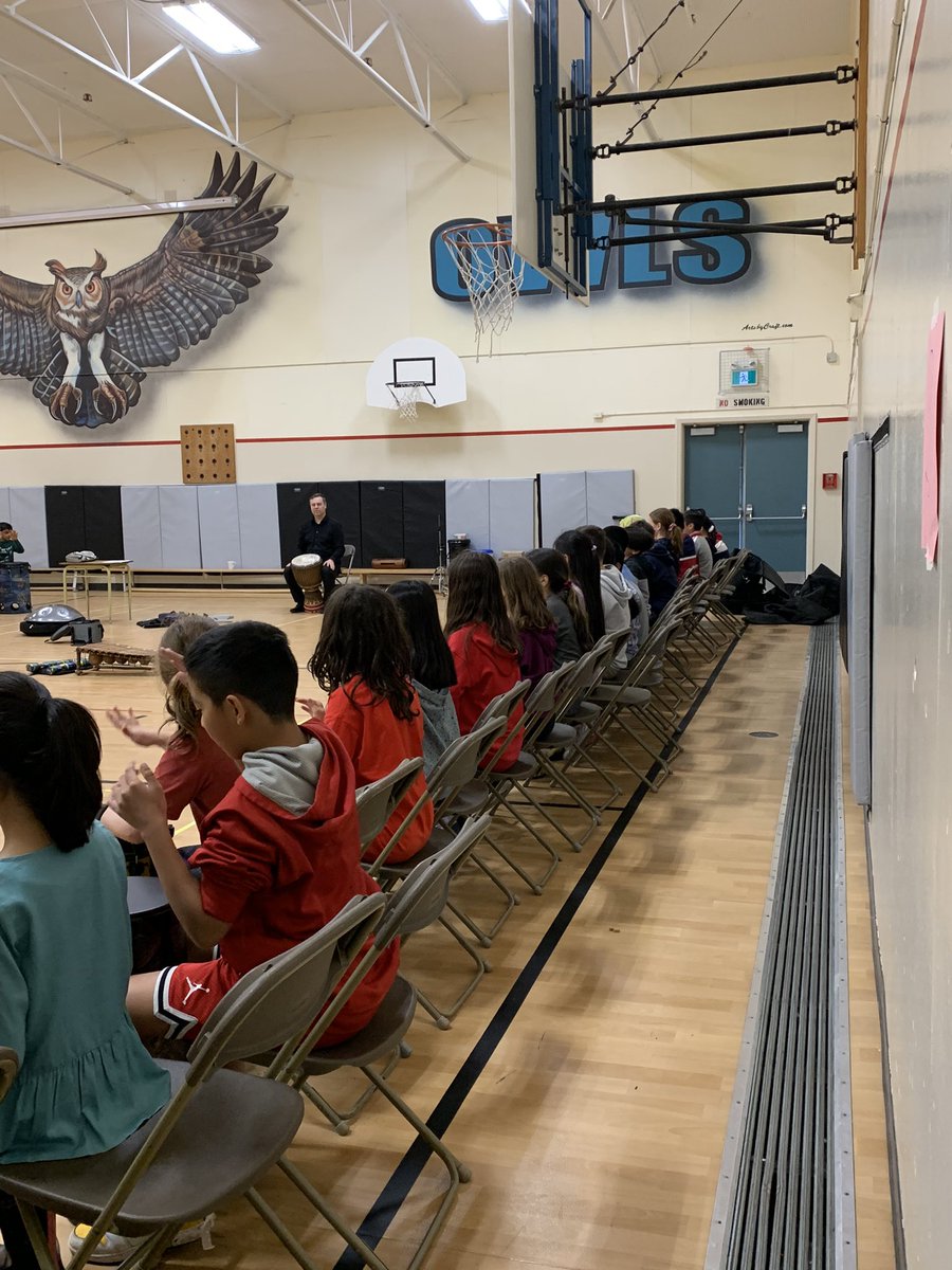 Gray owls filled the gym this week with rhythmic tapping and pounding as they learned how to play various drums. Thank you, Mr. Hansen, for sharing your talents and stories behind each drum!🥁 🪘 <a href="/deltasd37/">DeltaSchoolDistrict</a>