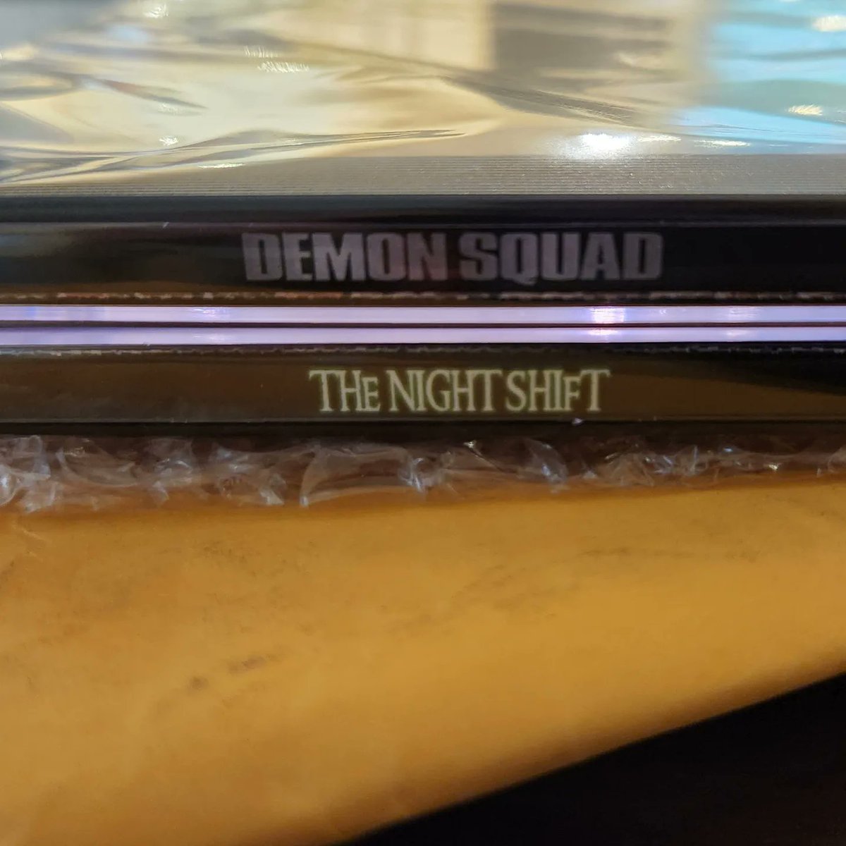 FightingOwlFilm's tweet photo. Proofs of the Demon Squad and The Night Shift CD soundtracks arrived!
#soundtrack #ost #backerrewards #kickstarter #indiefilm #filmmaking https://t.co/KaQFr2Pwyb