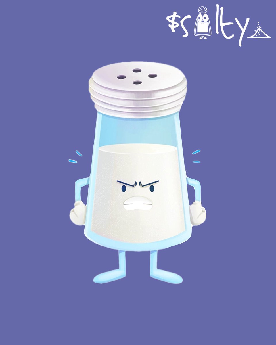 My partners at Salty have $150 USD worth of $SALTY for one Salty MFer.

To qualify:
- Follow: <a href="/SaltyCashhh/">$Salty</a> &amp; <a href="/CryptoVonDoom/">VonDoom ☕️</a> 
- RT, like and tag Salty friends below

Ends in 48 hrs.