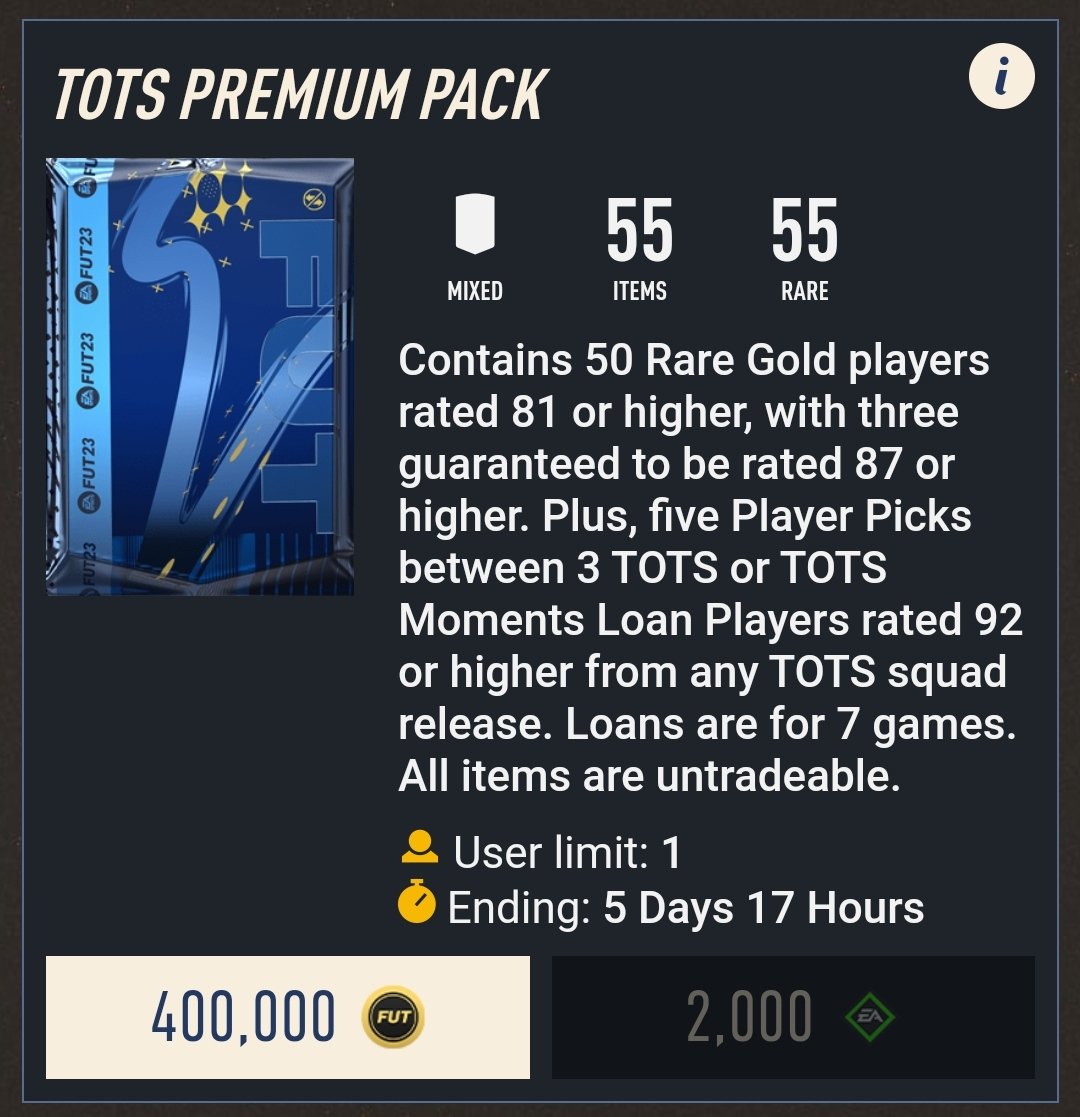 SnoozyEAFC10's tweet photo. Anyone been wanting to open this pack? 🤔

Giving away FP to one person to open it 🤩

To enter all you have to do is:
- Follow ✅
- Like ❤️
- Retweet 🔄

Picking winner at 6pm on Thursday 👀 https://t.co/SY76IIrMfQ
