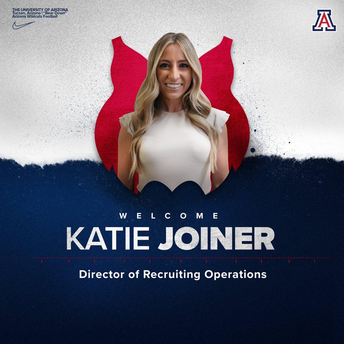 ArizonaFBall's tweet image. Welcome to Tucson, @katiejoiner_!🌵