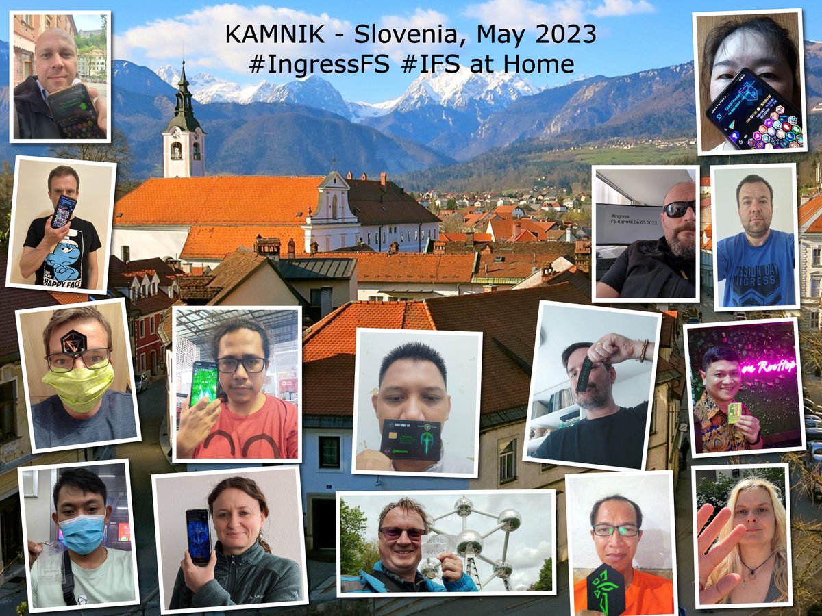 IfsSlovenia's tweet photo. Ingress First Saturday At Home, Kamnik, May 2023. #Ingress #IngressFS #IFSAtHome #IngressFirstSaturday #IFS #FirstSaturday #Slovenia #Kamnik https://t.co/feqlDsXCLJ