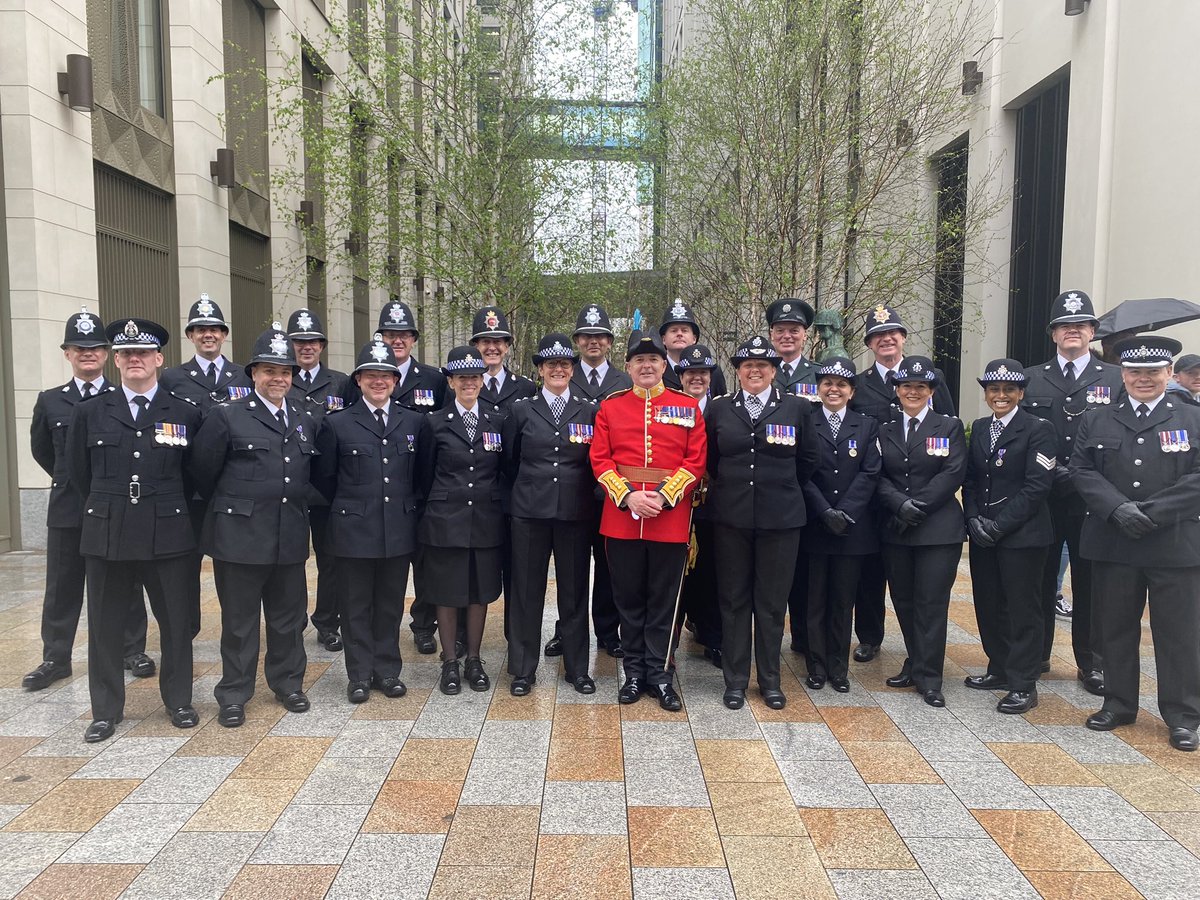 Privileged to be part of the Civilian Services Contingent with colleagues from across the country today at the coronation of our King. #Coronation <a href="/warkspolice/">Warwickshire Police</a>