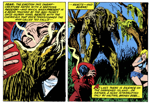 MarvelADay's tweet photo. #MarvelADay #Fear10 Manny is the one monster you should never fear because if you do you will burn when he grabs you. Hmmm, if only there was a more pithy way of saying that… - mcm https://t.co/dB7uEwiPqa