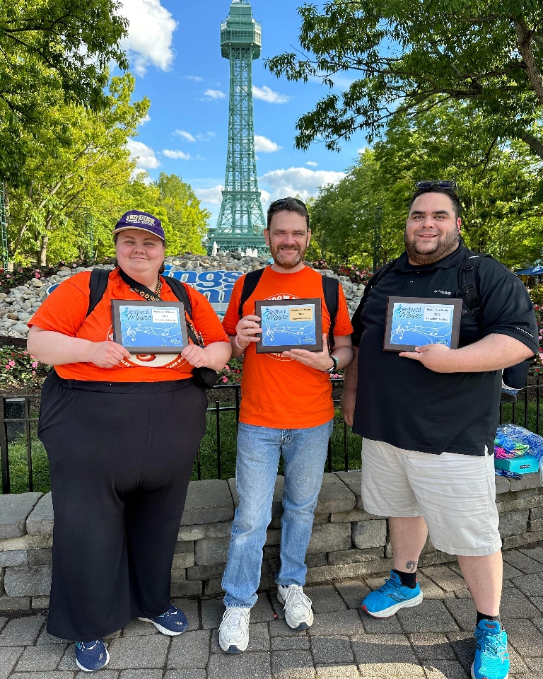 Freedom_MS_SCPS's tweet image. Yesterday our music department traveled to Kings Dominion with our 7th grade band, orchestra, and chorus to compete in the annual Festival of Music! All three groups performed for judges and earned top ratings of Superior for band and Excellent for both chorus and orchestra!