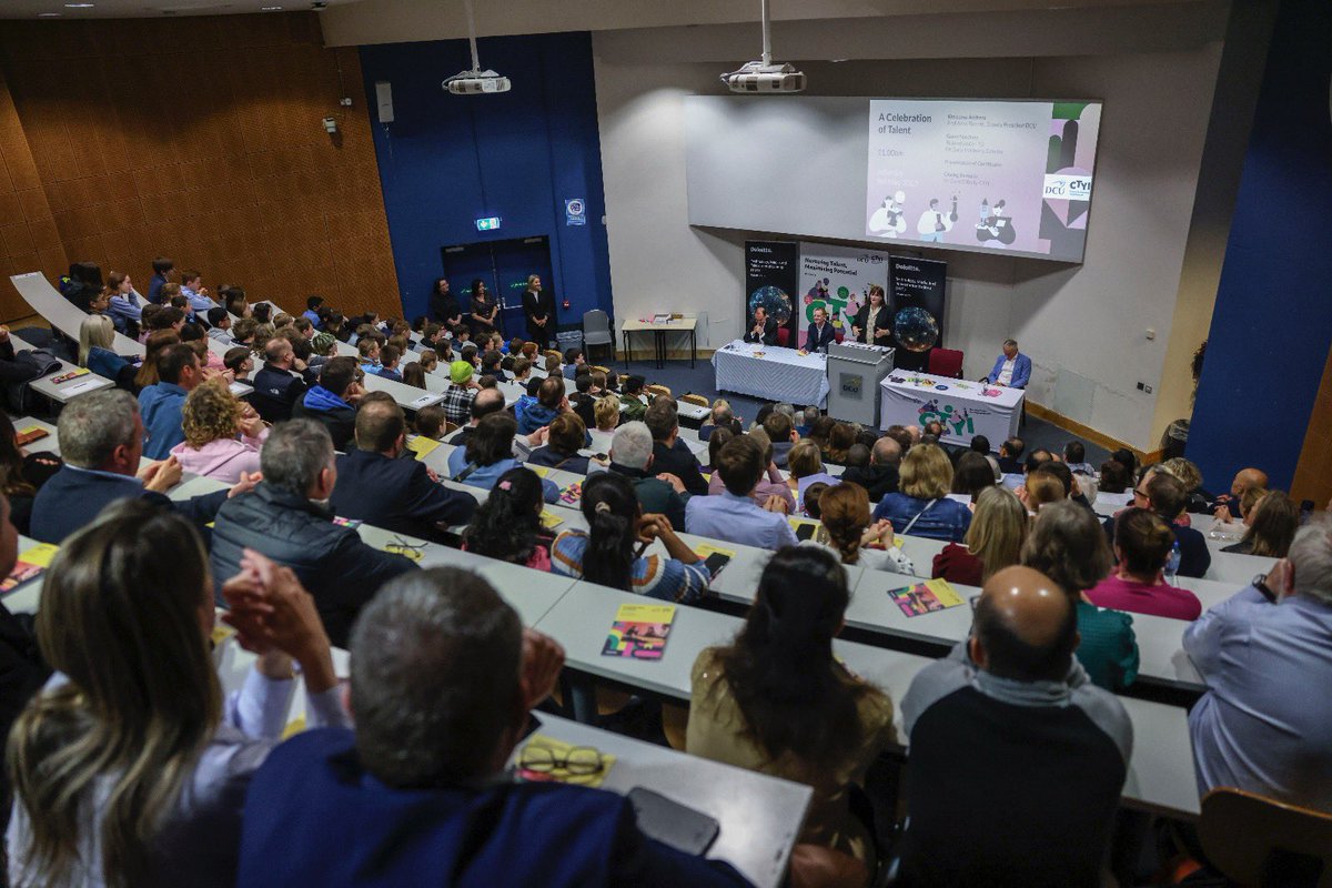 darylhanberry's tweet photo. Always a great day to represent @DeloitteIreland at the @CTYI Talent Search awards ceremony. Great event @DCU with @RichardbrutonTD the guest of honour.  Congratulations to all the students! #impactthatmatters #talent #ctyi https://t.co/jp9ZCmLoZe