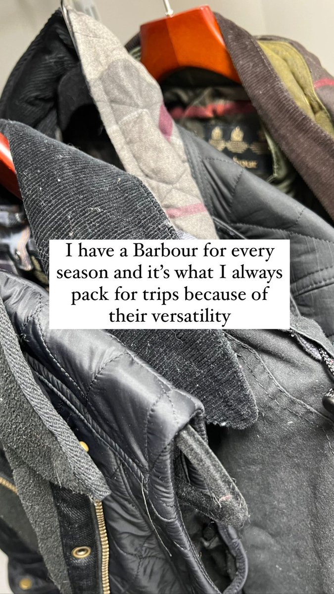 I have a Barbour for every season. #barbour #versatilefashion #timelessfashion