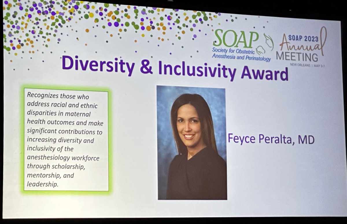 @FeycePeralta Right back at you—this is huge!! So lucky to have had such great mentorship! #SOAPAM2023