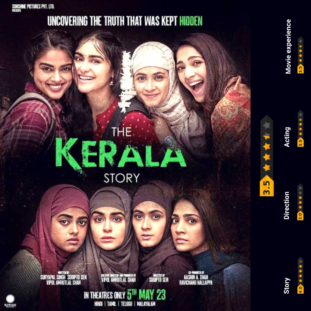 rewindastory's tweet photo. An impactful story that distracts and makes you think.
If there was no attempt to commercialize the story and the direction was tight, the movie would have made an big impact.
#TheKeralaStoryReview #TheKeralaStory #filmnews #movieupdate #movieaddict #movieaddicts @adah_sharma https://t.co/BzwEEwYpfG