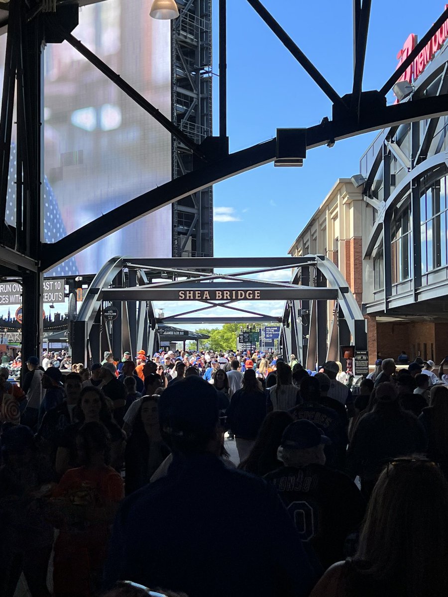 BenLampron's tweet photo. Coming to you live from Citi Field for today’s game between the Rockies and Mets.  Pro ballpark #166 for me! https://t.co/Bili9UplpD