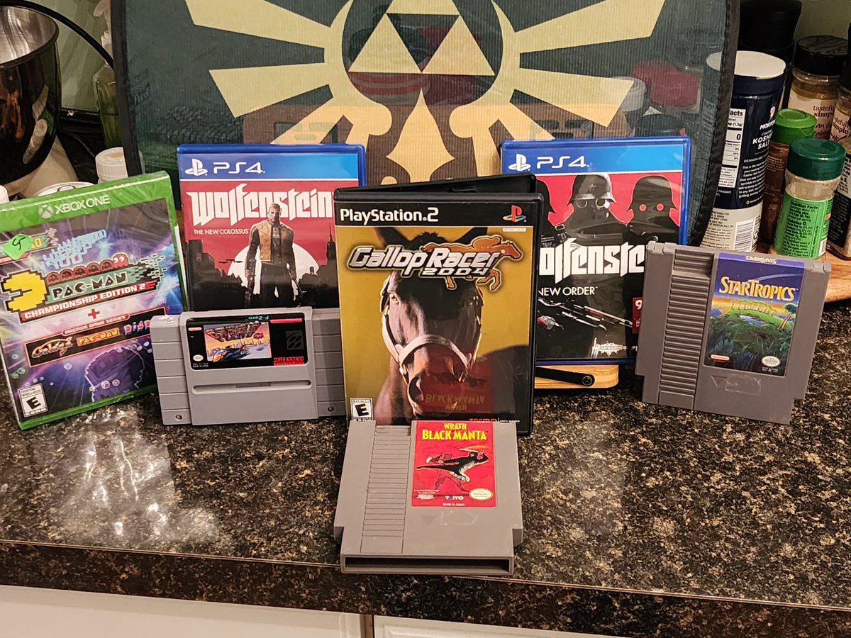 Nintendork9's tweet image. Today's buys.