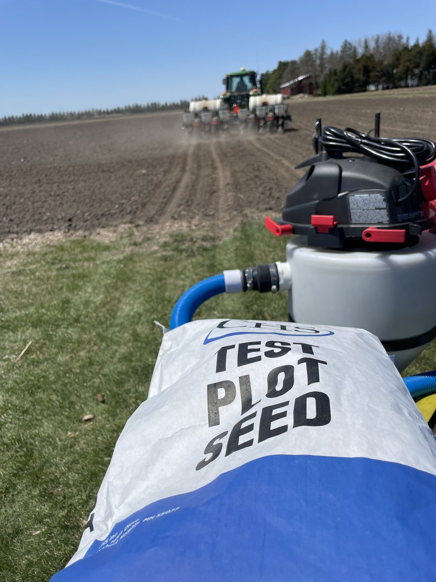 It was a busy week putting in <a href="/AllegiantSeed/">AllegiantSeed</a> corn and soybean plots. Lots of exciting traits and hybrids coming to the brand. Keep an eye out!