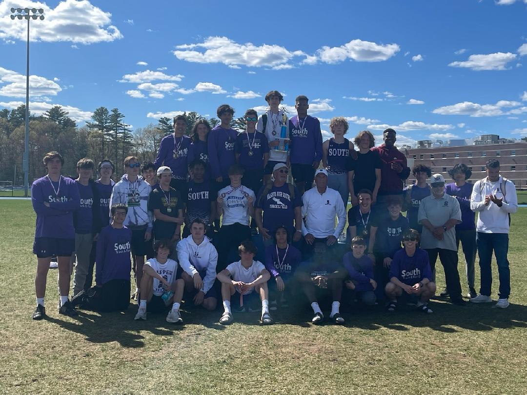 Congratulations to the South Boys Track team who won the Freshman/Sophomore meet @ Salem today