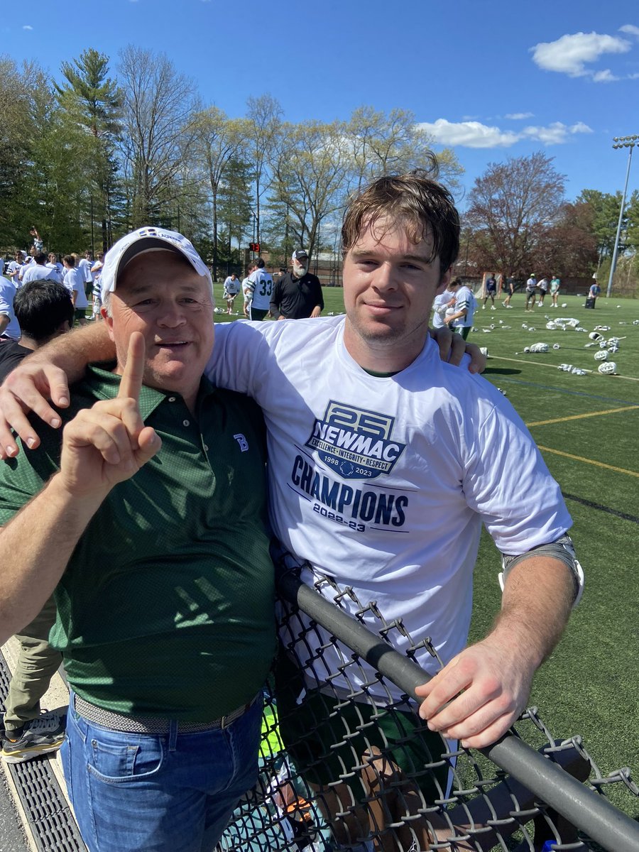 IronHorseLax's tweet photo. Congrats to Will Reading and his Babson team for winning the NEWMAC conference championship!  Will went 5-9 at the FO X! https://t.co/rfm0irktzm