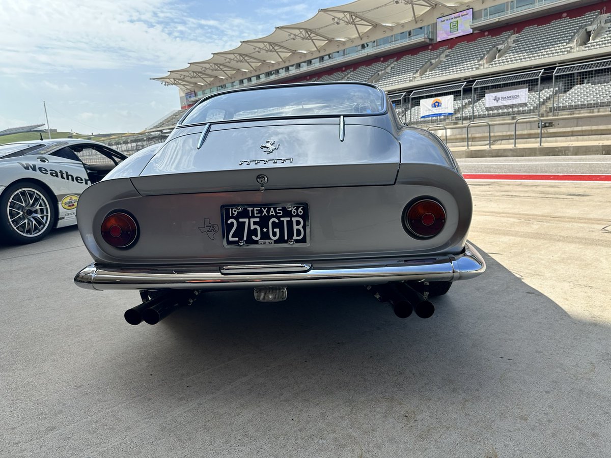 GTSCarLife's tweet photo. 1966 Ferrari 275 GTB @COTA @Ferrari @ScuderiaFerrari @FerrariUSA https://t.co/qiUFkTi9PA