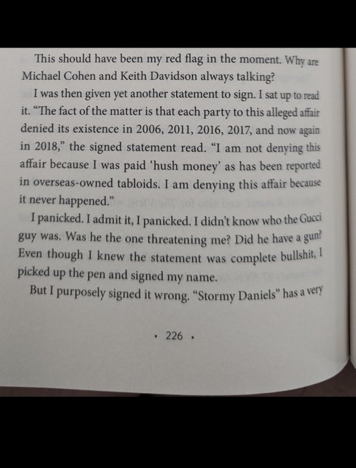 And I'll fact check you:  Trumps incites protesting, including recently. I've never signed a "sworn statement" I