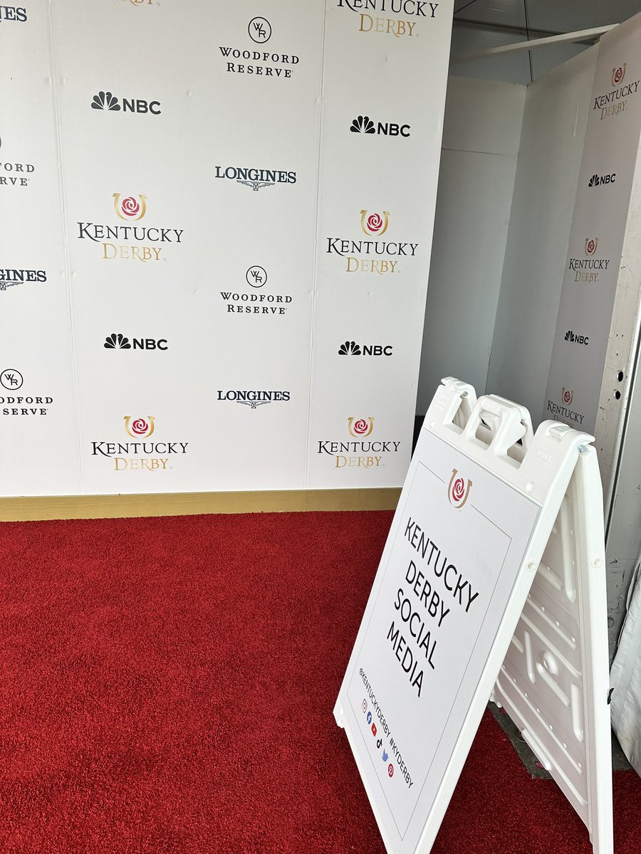 kfreberg's tweet photo. A true holiday out here in Ky - it’s the @KentuckyDerby!
@thebirdsnestlou has been active on social creating content and helping out w/ the red carpet.
#hatchyourpotential 🪺 #kyderby https://t.co/WY7mbgJzN0