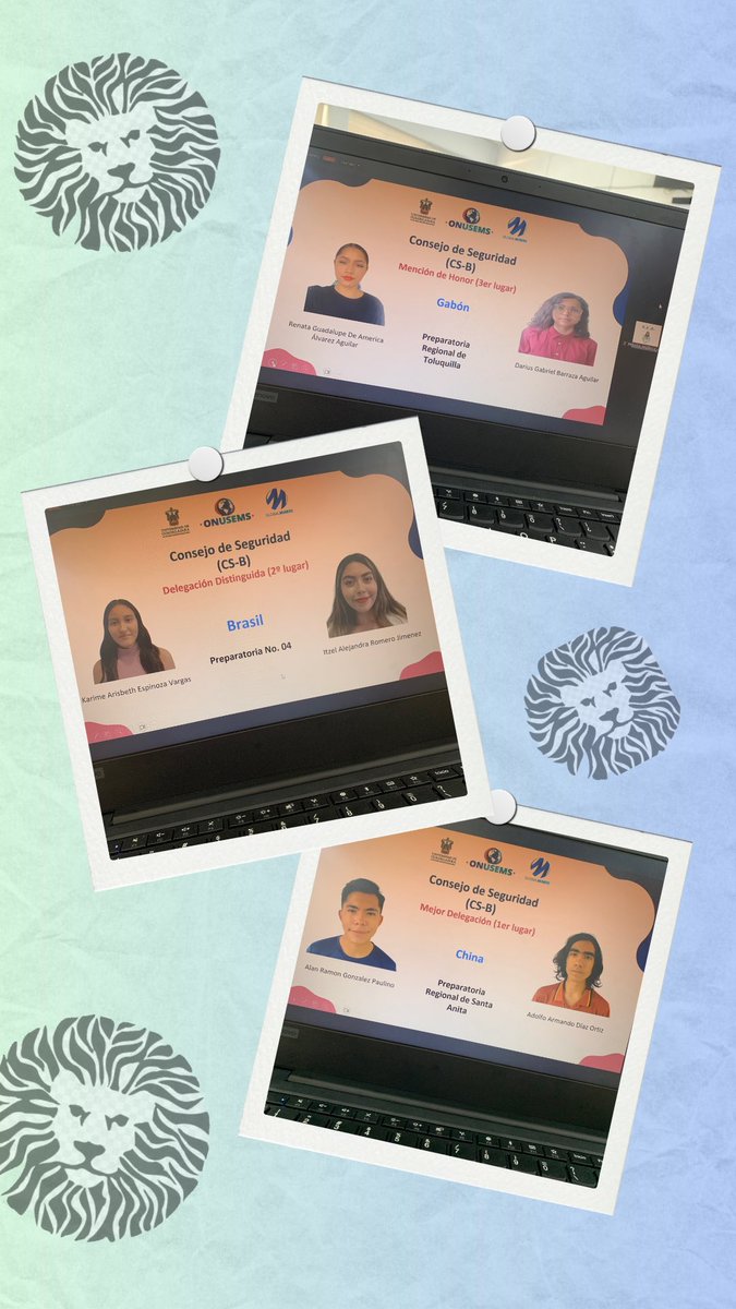 PComunicacion14's tweet photo. 👉Aquí las Delegaciones que se destacaron en el Consejo de Seguridad (CS-B) de #ONUSEMS2023. https://t.co/JxFxEYPLbG