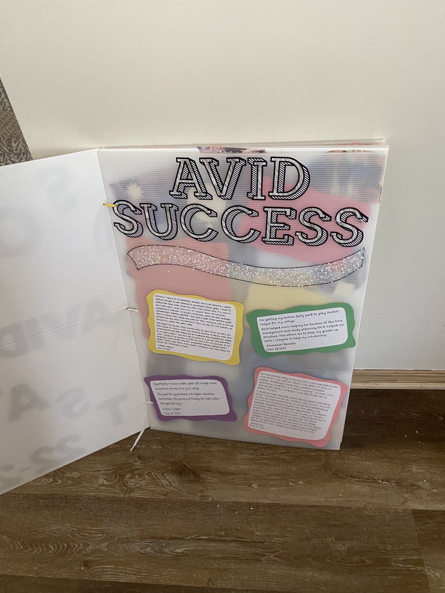 WichitaSEHS's tweet photo. Shout out to our AVID coordinators, Mrs. Monsen and Mrs. Rector for the demonstration on what’s happening in our program!! #WPSProud #SEProud #AVID https://t.co/0AV8xLzrKm