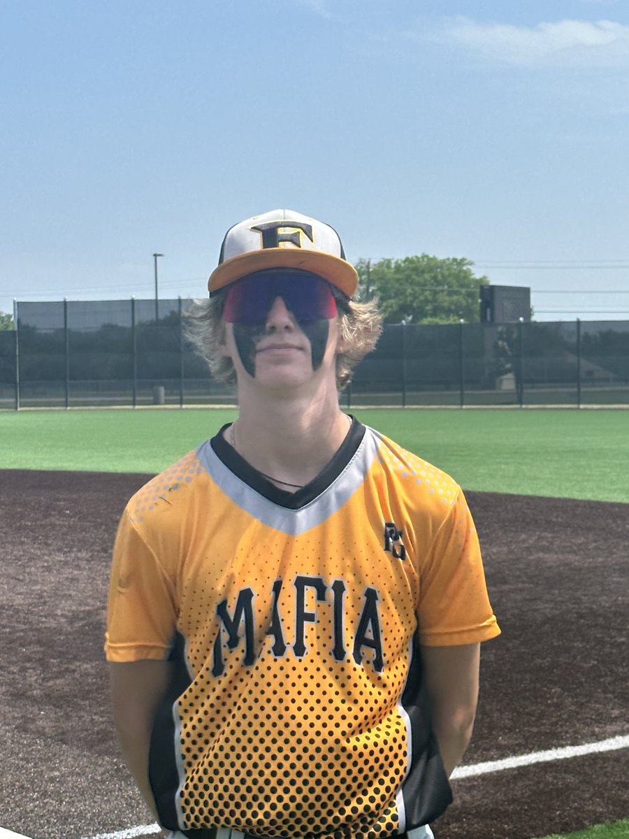 FiveToolYouth's tweet photo. #Texas20 F: @fivestardfw 2027 Black 6, United 14U Flo/Pate 1
PoG: Weston Williams 1-2, 2B, RBI, R
Pitcher: Max Bachmann 3 IP, K, H, 0 ER https://t.co/rEQ5aB88EW