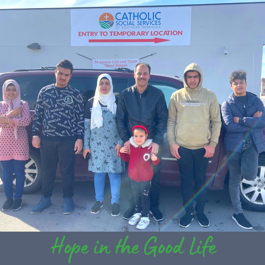 'Because we worked with this family from the moment they arrived, we knew their needs and were able to assist in helping provide a vehicle for them.'  Katie Patrick shares more in this week's #MessagesofHope: ow.ly/3N9J50Oh9Av
#HopeintheGoodLife