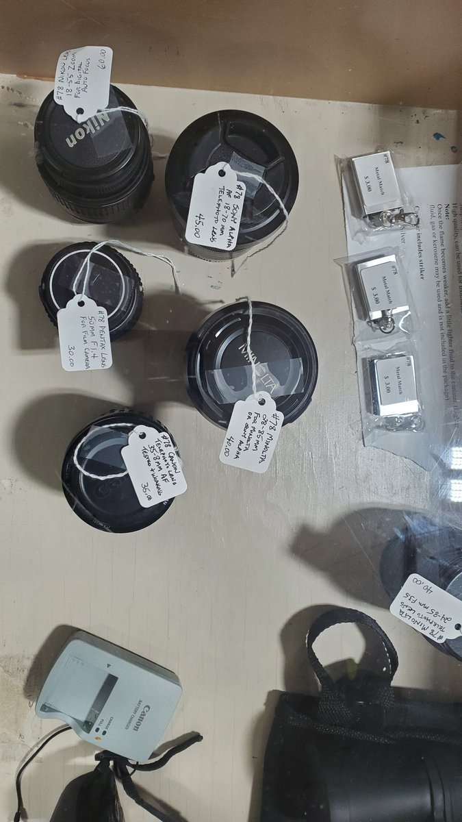 Magog The Wicked on Twitter "Dirt cheap flea market camera lenses!"