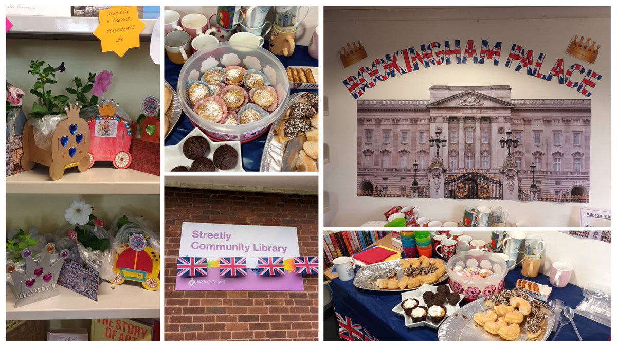 Walsall Council (@walsallcouncil) on Twitter photo Lots of #Coronation themed crafts and sweet treats were enjoyed at Streetly Library today! 🍰✂️👑
#WalsallCelebrations <a href="/WalsallLibrary/">Walsall Libraries</a> Lots of #Coronation themed crafts and sweet treats were enjoyed at Streetly Library today! 🍰✂️👑
#WalsallCelebrations <a href="/WalsallLibrary/">Walsall Libraries</a>
