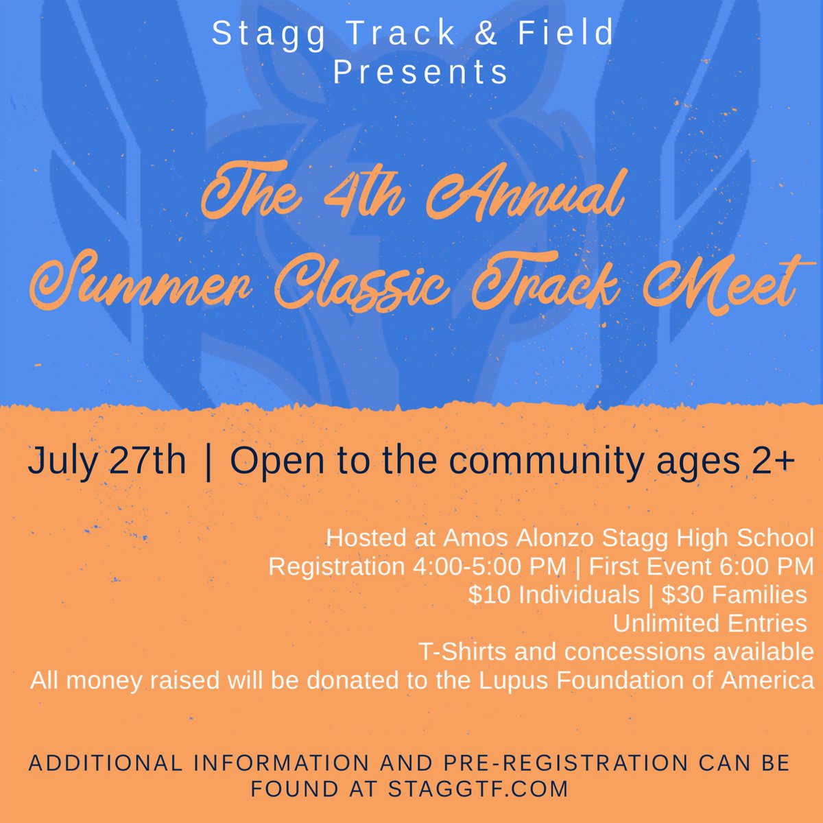 Save the date! 2023 Summer Classic July 27, all are welcome 
<a href="/StaggGirlsTF/">Stagg Girls Track</a> <a href="/StaggXCountry/">Stagg Boys XCountry</a> <a href="/StaggGirlsXC/">Stagg Girls XC</a>