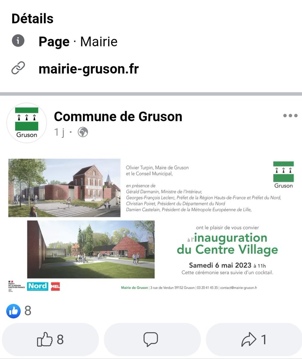 Lena_Pres1's tweet photo. 1/ A l'occasion des 100 jours de zbeul, un appel à la #casserolade avait été lancé : rendez-vous ce matin 10h à République pour un covoiturage, direction #Gruson. M. #Darmanin devait venir inaugurer le centre-ville, comme le confirme la publication de la mairie sur Facebook. https://t.co/maZ0smt9Jp