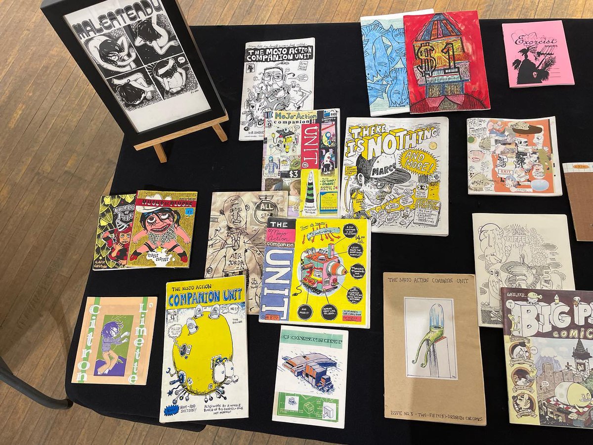 WordsLDN's tweet photo. We were thrilled to partner with @tapcreativityon & #TingFest to host a conversation with Jason McLean to talk about his relationship to comics, cartoons, and zines in Southwestern Ontario!
Thanks to everyone who joined us! We'll have a video of the event, very soon! #LdnOnt https://t.co/BwVMSFxhG9