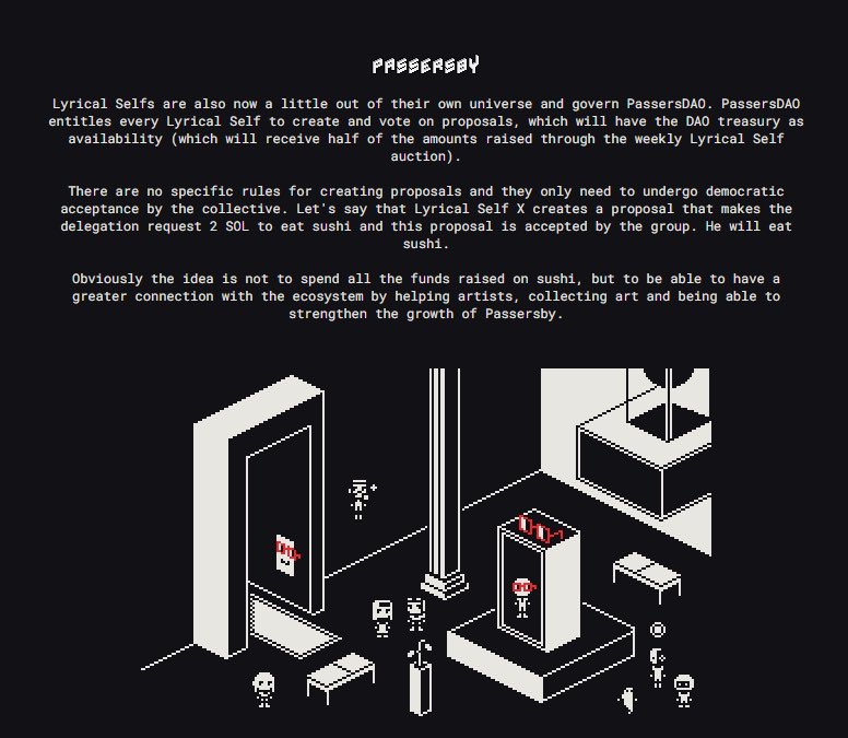 If you all been wondering what our DAO consist of and how we are building the strongest 1/1 DAO in the art space 🔲 

Stay tuned for the next lyrical self this Thursday by our artist <a href="/tevoeatacid/">tevo</a> 🖤