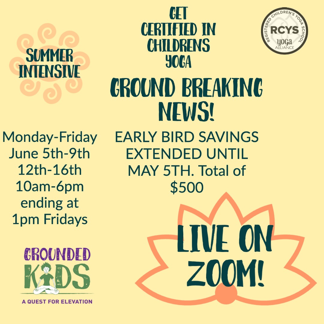 GroundedKids's tweet photo. New Fall Training Dates, Summer Intensive Early Bird ends tonight! - https://t.co/8UygNbqnuz https://t.co/dNE94v2cWW