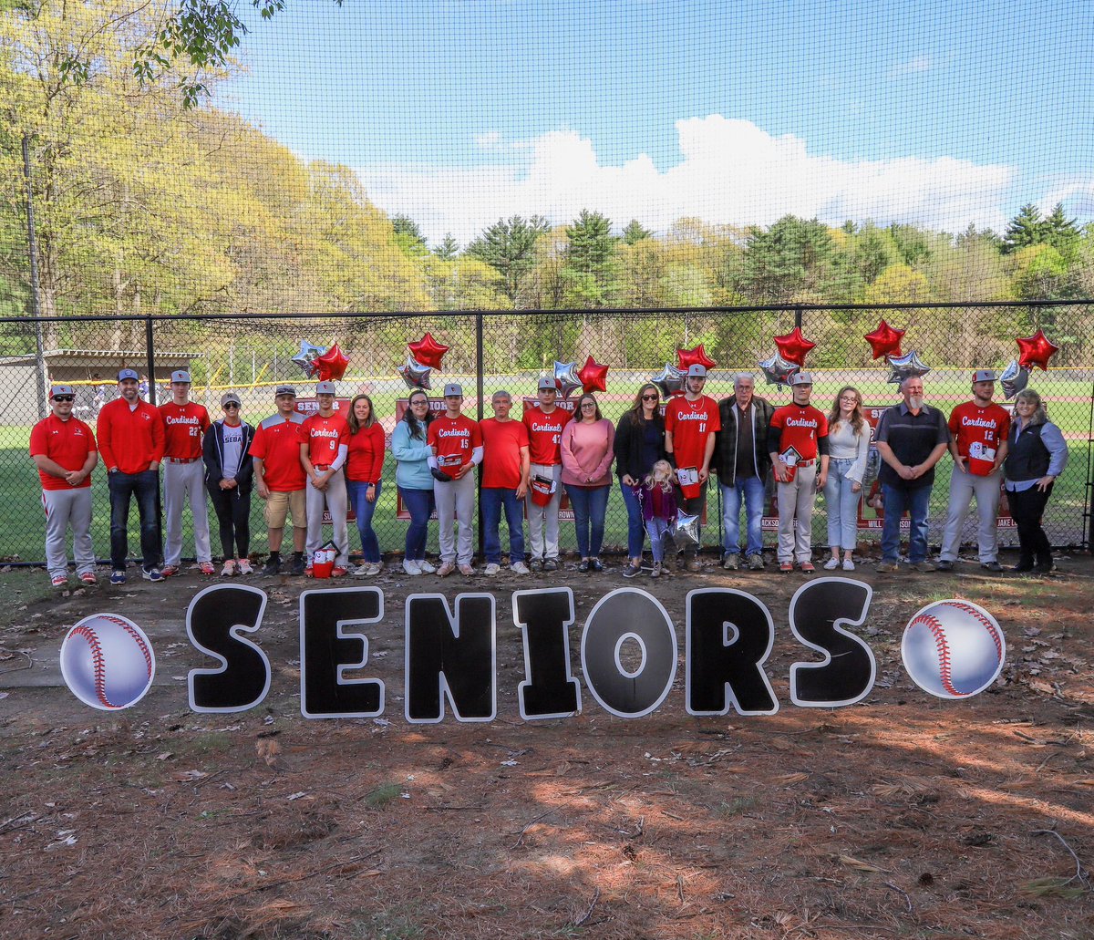 FortAnnBaseball's tweet image. We didn’t start the way we wanted last night but battled to the end against Lake George, eventually dropping an 8-4 decision. But we had a chance to celebrate our 7 seniors before the game and we showed a lot of playoff caliber grit down.