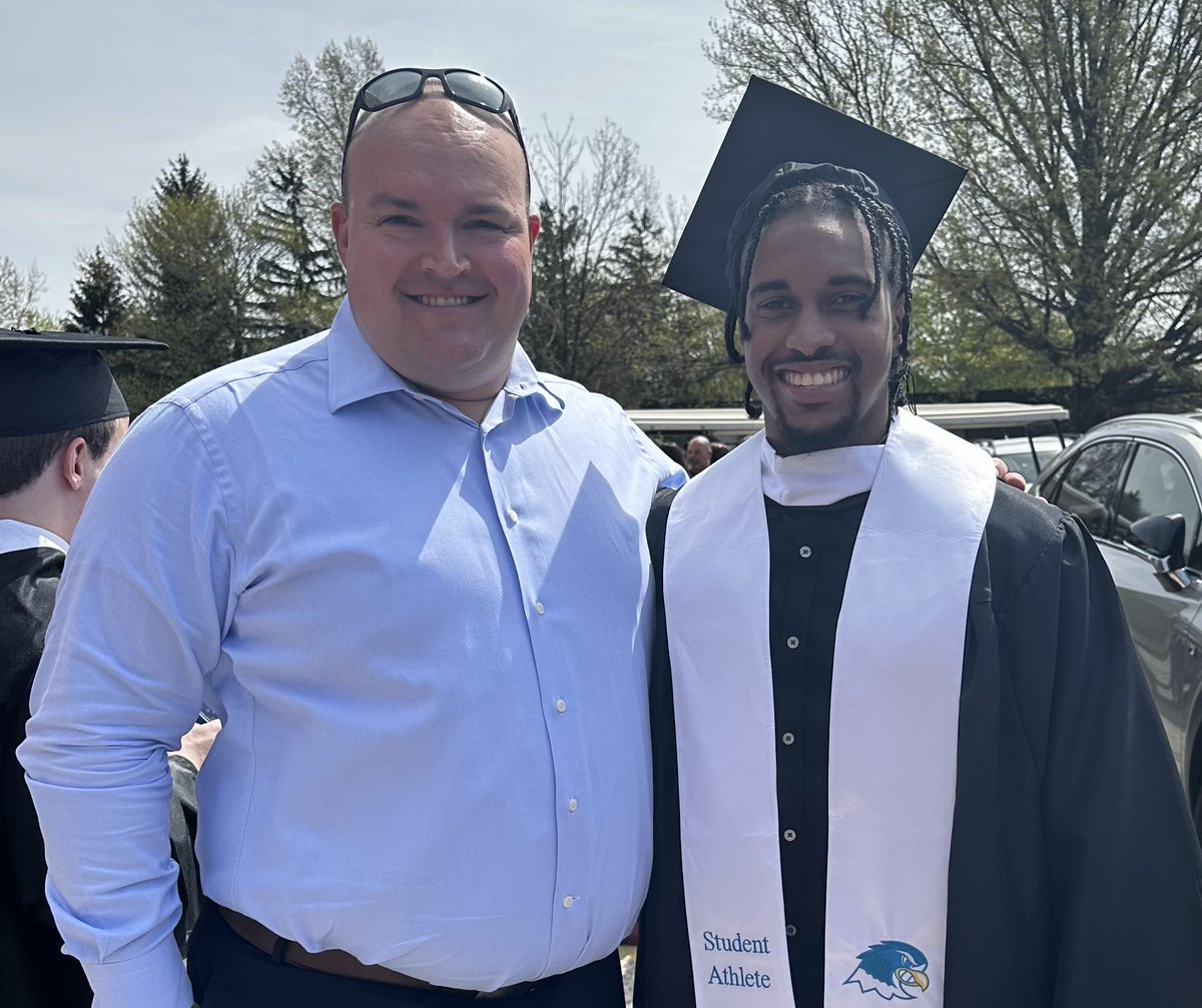 Congratulations to Jaedon Willis <a href="/ShootTheJae_/">Jae</a> for graduating today from <a href="/NotreDameOhio/">Notre Dame College</a>. Thank you for all you did for NDC Basketball! Best of luck moving forward. #FlyAbove