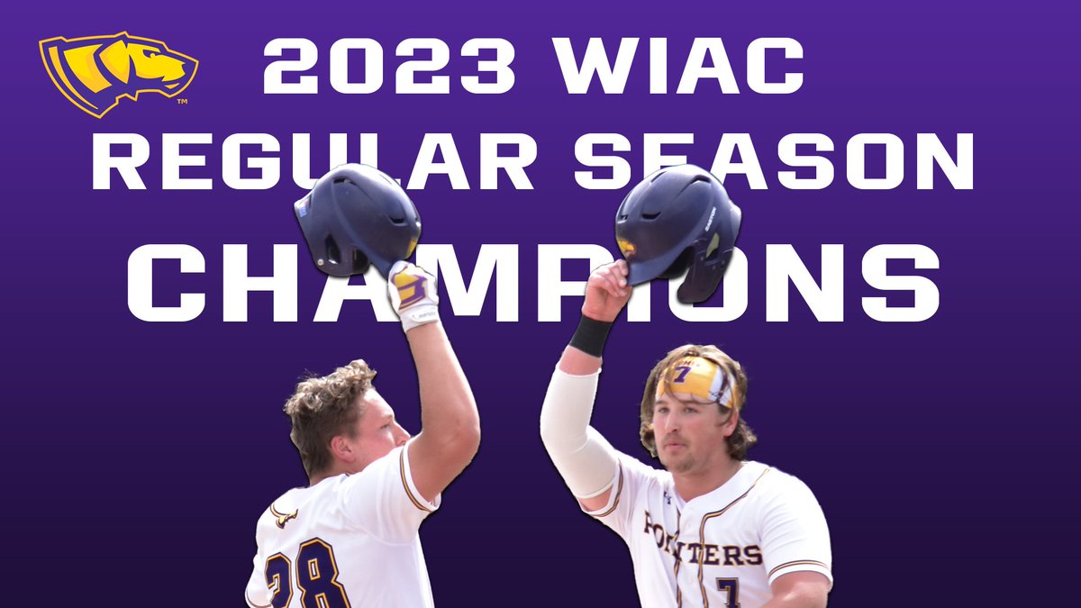 For the 11th time in program history, your <a href="/uwspbaseball/">UWSP Baseball</a> team has at least a share of the WIAC regular season championship! #Pointers