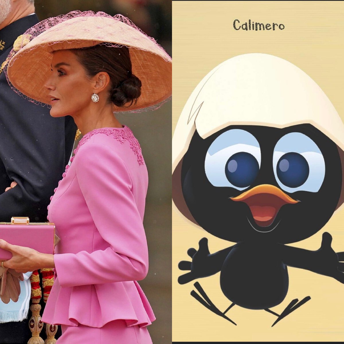 Nos lo puso a huevo. #coronacioncarlosIII