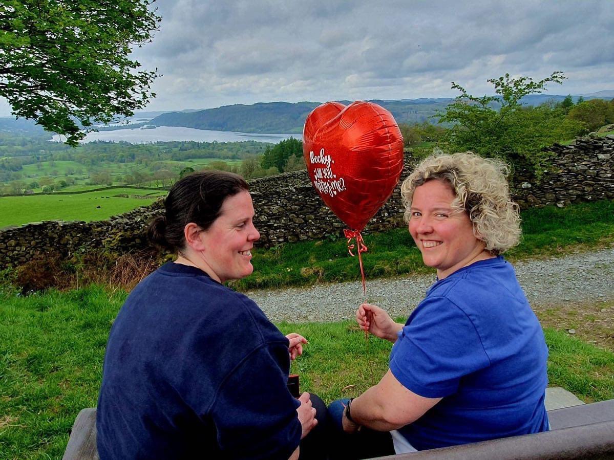 SheffieldEagles's tweet photo. Congratulations to Andrea and Becky on their engagement! 

🦅 Two amazing people who do great things for this club, Andrea for the Foundation and Becky in ticketing and merchandise! https://t.co/msJFcUJLIb